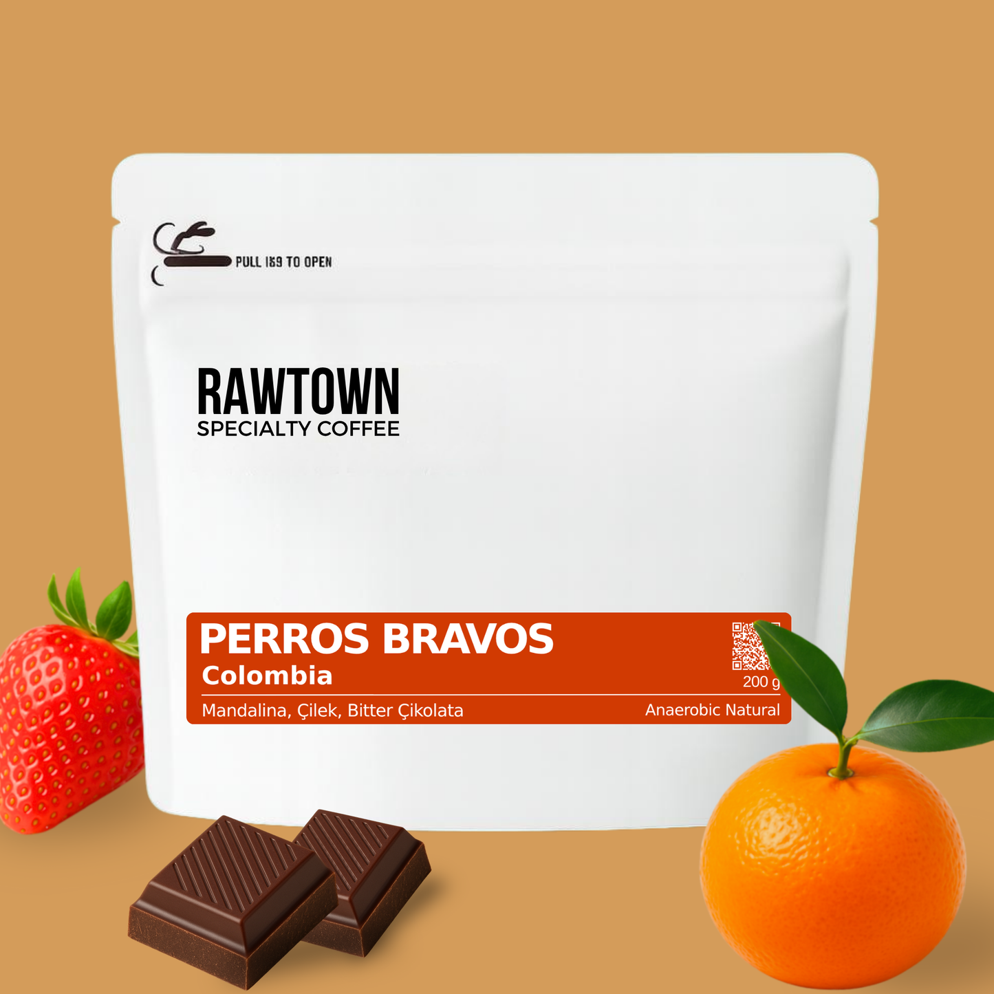 Perros Bravos - Colombia - Caturra Anaerobic Natural - Nitelikli Espresso