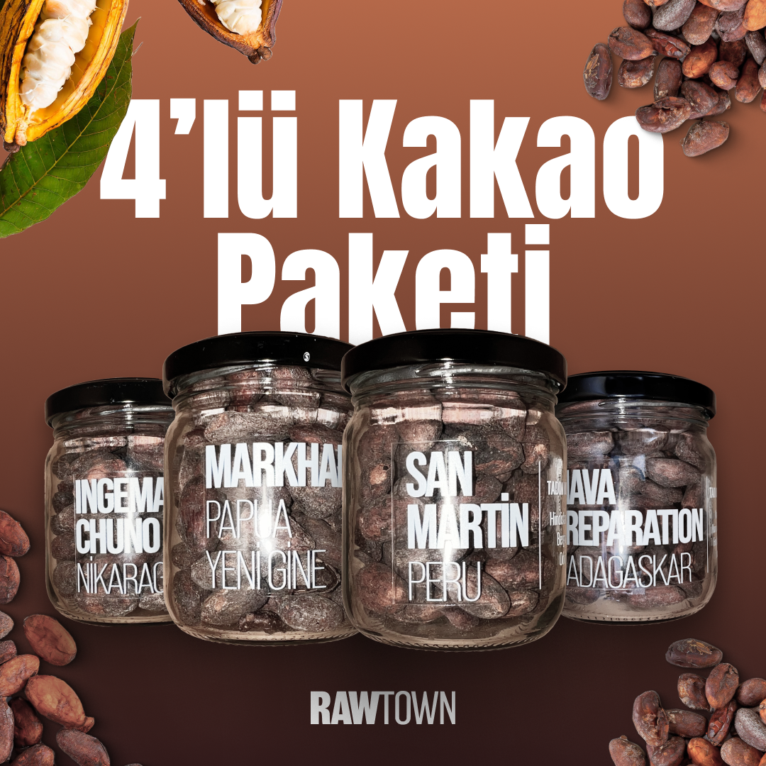 4'lü Kakao Paketi 4x100g