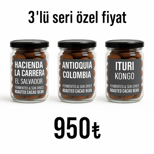 3'lü Seri - Colombia, Kongo , El Salvador