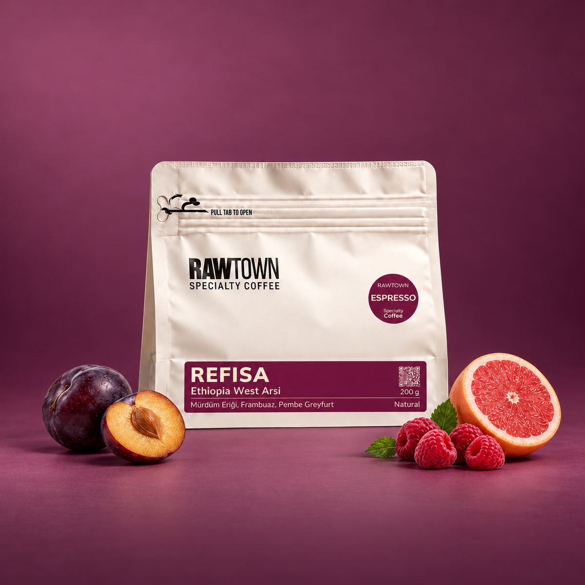 Refisa Natural Ethiopia - Nitelikli Espresso