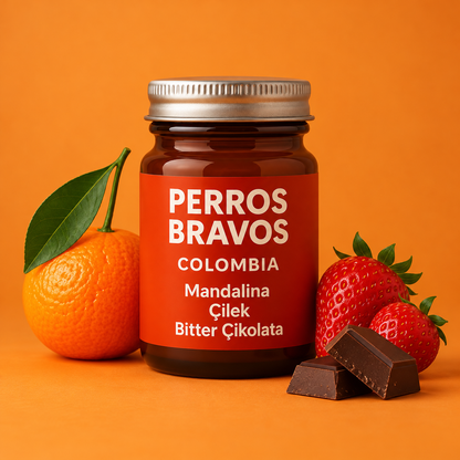 Perros Bravos - Colombia - Caturra Anaerobic Natural - Nitelikli Espresso