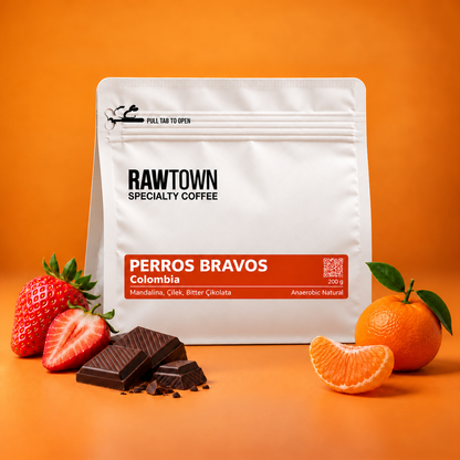 Perros Bravos - Colombia - Caturra Anaerobic Natural - Nitelikli Espresso
