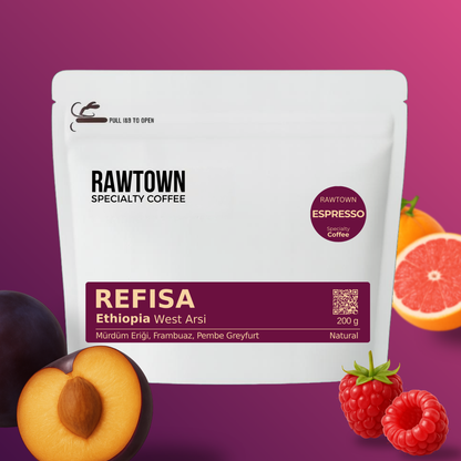 Refisa Natural Ethiopia - Nitelikli Espresso